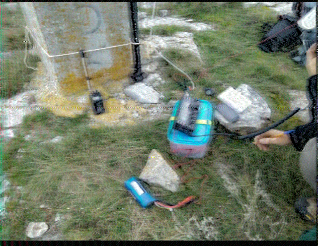 EIKONA SSTV ΑΠΟ ΤΗΝ ΚΟΡΥΦΗ SV/MC-087  25-10-2015